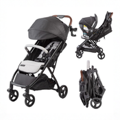 Shop Summer by Ingenuity 3D Quick Close CS+ Stroller, 2025, Gray at GoodBuy Gear