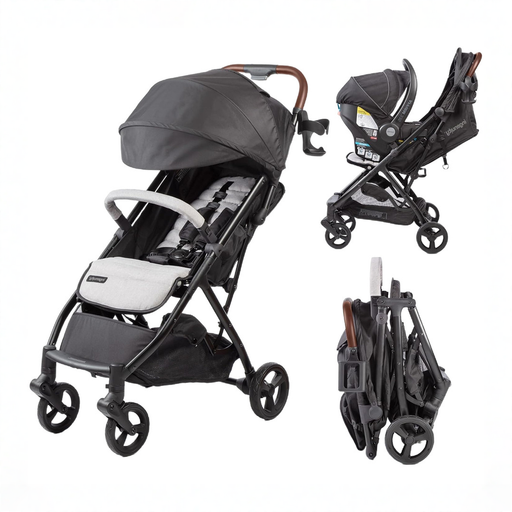 Shop Summer by Ingenuity 3D Quick Close CS+ Stroller, 2025, Gray at GoodBuy Gear