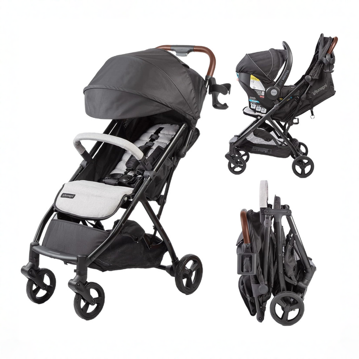 Shop Summer by Ingenuity 3D Quick Close CS+ Stroller, 2025, Gray at GoodBuy Gear