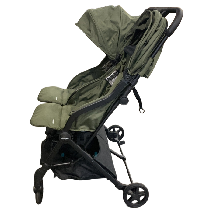 Shop DRAFT - Mompush Lithe Double Stroller, 2026, Forest at GoodBuy Gear