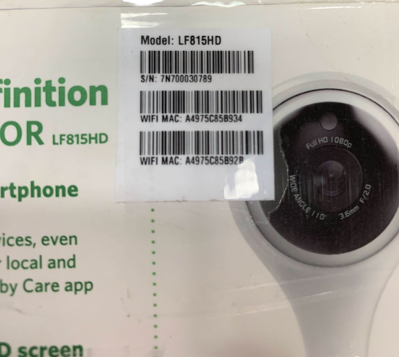 Shop Leap Frog Remote Access 5" Smart Video Baby Monitor LF815HD at GoodBuy Gear