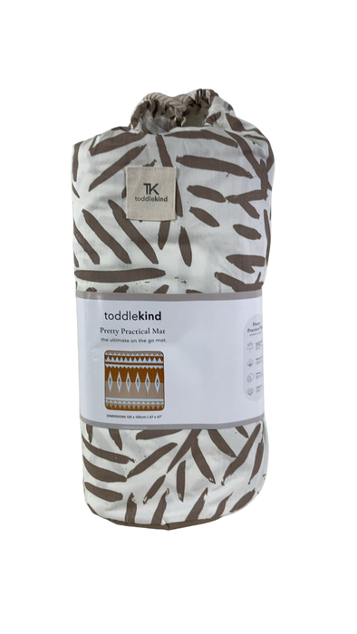 Shop Toddlekind Pretty Practical Mat, Leaves/Tan at GoodBuy Gear