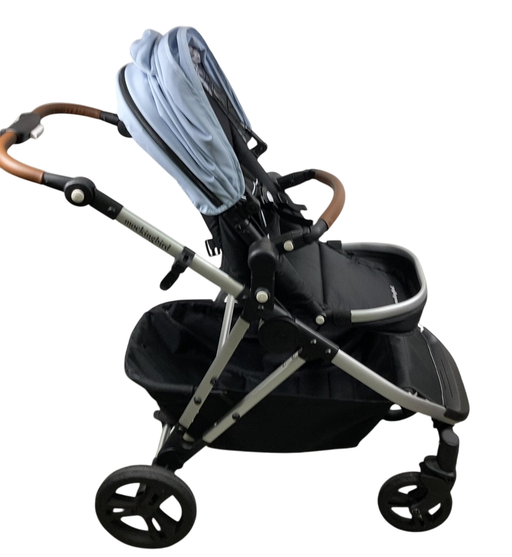 Shop Mockingbird Single to Double 2.0 Stroller, 2024, Sea, Silver With Penny Leather, Windowpane at GoodBuy Gear