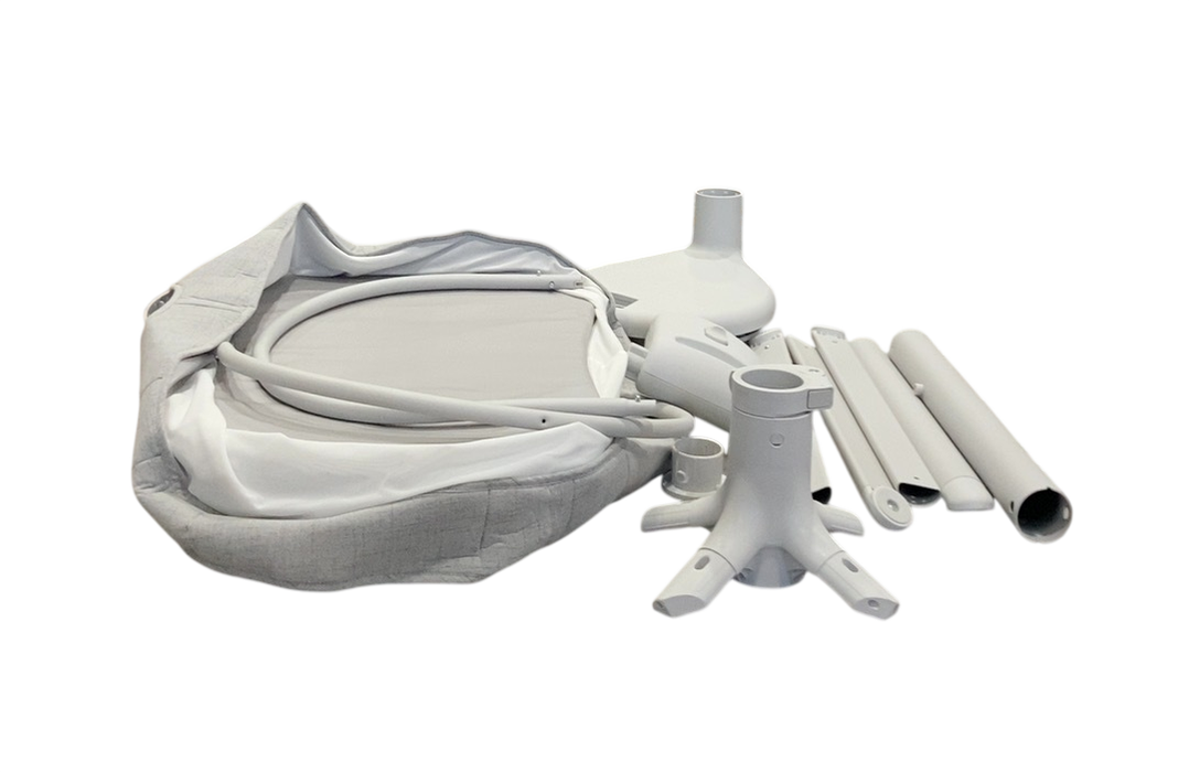 Shop Halo BassiNest Connected Swivel Sleeper 3.0, White/Grey at GoodBuy Gear