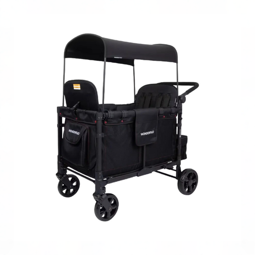 Shop Wonderfold W2 Multifunctional Double Stroller Wagon, 2025, Special Edition (Red Stiching), Plus Model at GoodBuy Gear