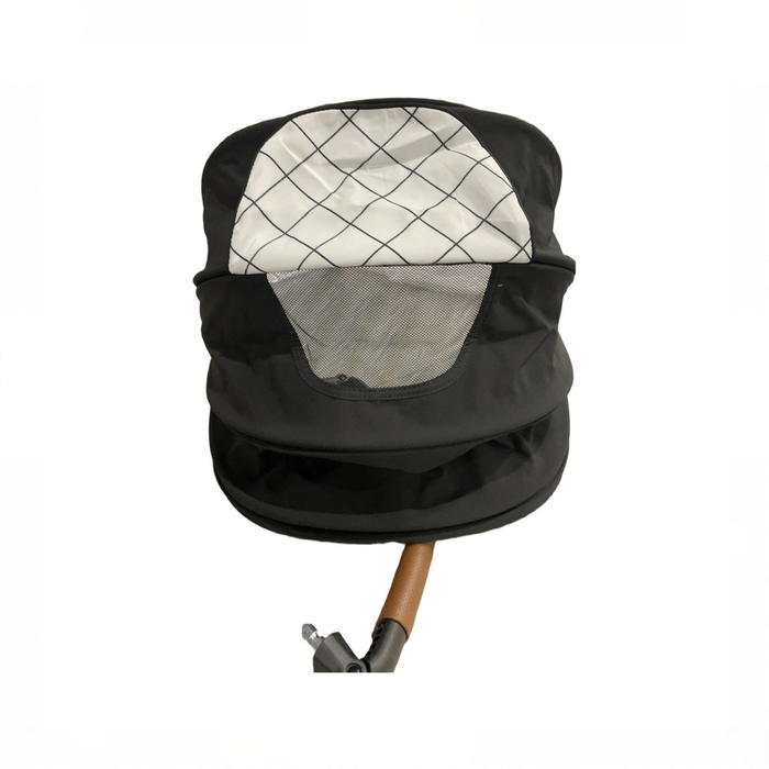 Shop Mockingbird Single 3.0 Stroller, 2025, Black Windowpane, Silver with Penny Leather at GoodBuy Gear