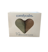Shop Comfy Cubs Muslin Burp Cloths, 10 Pack at GoodBuy Gear
