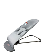Shop BabyBjorn Bouncer Bliss, Dark Gray Frame, Light Gray 3D Jersey at GoodBuy Gear