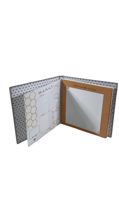 Shop Lucy Darling Baby’s First Year Memory Book, Honey Bee Luxury at GoodBuy Gear