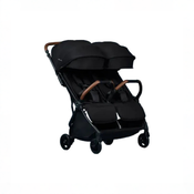 Shop Silver Cross Jet Double Travel Stroller, 2025, Black at GoodBuy Gear