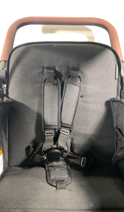 Wonderfold W2 Luxe Multifunctional Double Stroller Wagon, 2022, Volcanic Black