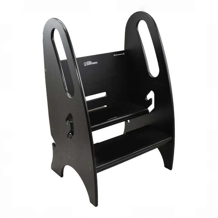 Shop Little Partners 3-in-1 Growing Step Stool, Ebony at GoodBuy Gear