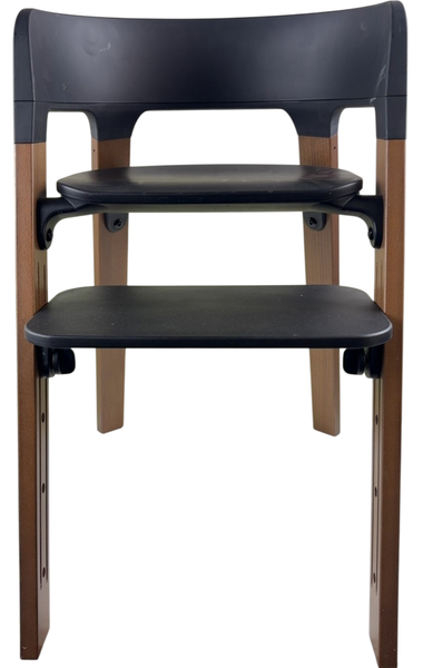 stokke steps golden brown Stokke Steps Chair, Black Golden Brown