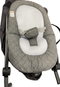 Shop Baby Delight Go With Me Aura Deluxe Portable Rocker & Bouncer, Quilted Charcoal Tweed at GoodBuy Gear