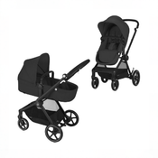 Shop Cybex Eos Stroller, 2025, Black, Moon Black at GoodBuy Gear