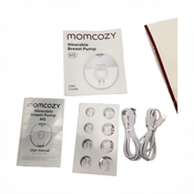 Shop Momcozy All-in-one M5 Double Wearable Breast Pump, Quill Grey at GoodBuy Gear