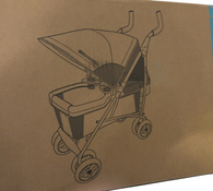 Shop Summer Infant Ingenuity 3Dlite Wagon Convenience Stroller, Black/Red at GoodBuy Gear