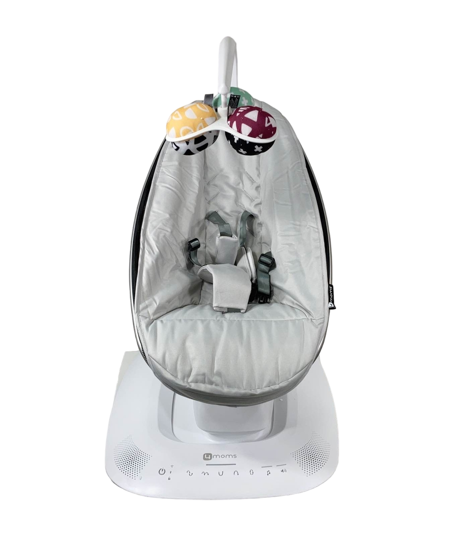4moms mamaRoo グレー マルチモーションベビーシ swing 4moms MamaRoo Multi-Motion Baby Swing, Grey Classic