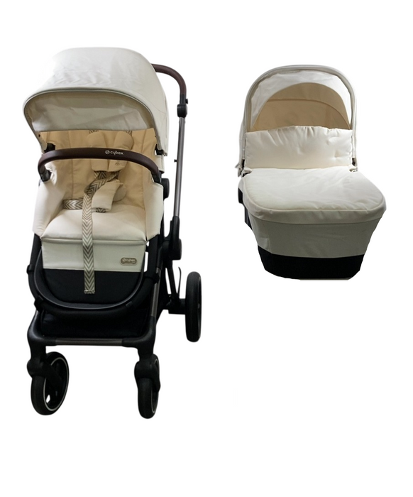 Shop Cybex Eos Lux Stroller, 2024, Seashell Beige at GoodBuy Gear