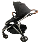 secondhand Mockingbird Single to Double 2.0 Stroller, 2024, Silver with Penny Leather, Windowpane, Black