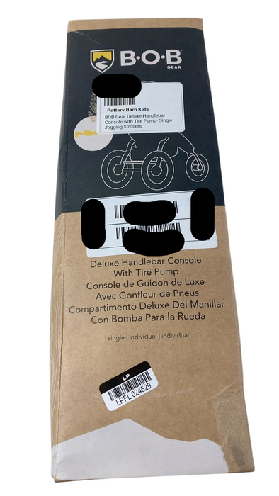 bob gear handlebar console BOB Handlebar Console with Tire Pump for Single Jogging Strollers