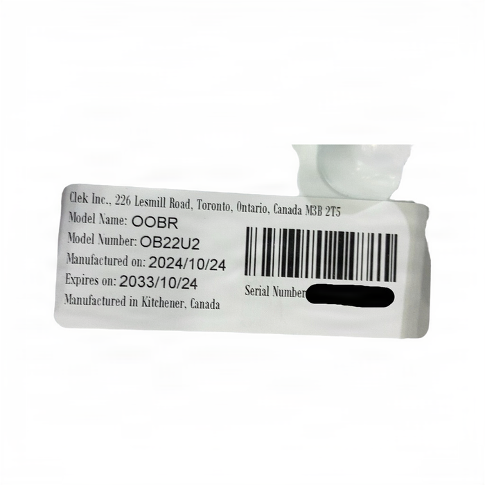 Shop Clek Oobr High Back Belt Positioning Booster, 2024, Snow at GoodBuy Gear