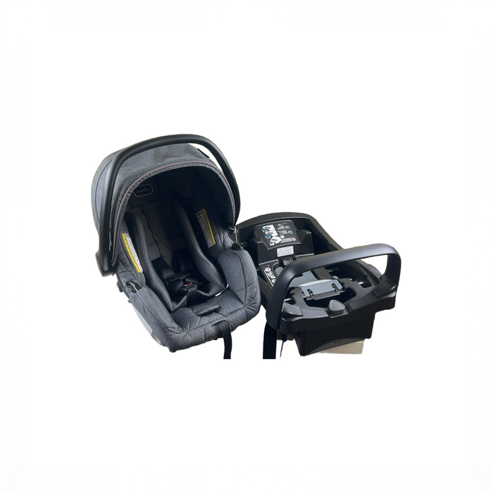 Shop DRAFT - Evenflo LiteMax Infant Car Seat with Anti-Rebound Bar, 2023, Sabino Gray at GoodBuy Gear