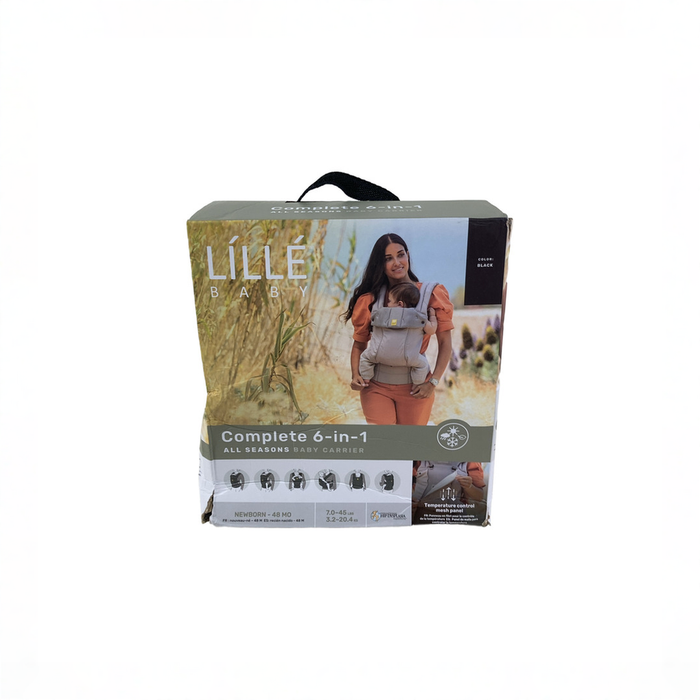 Shop Lillebaby Complete All Seasons Baby Carrier, Black at GoodBuy Gear