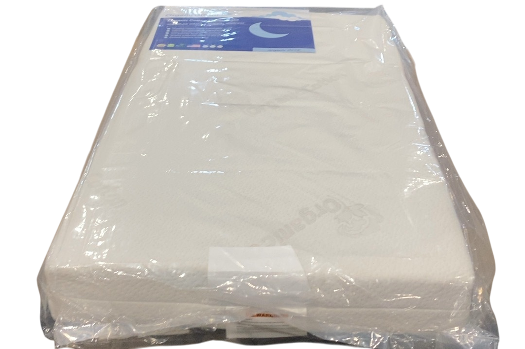 Organic Dream Organic Cotton 2-Stage Lightweight Ultra Crib Mattress,