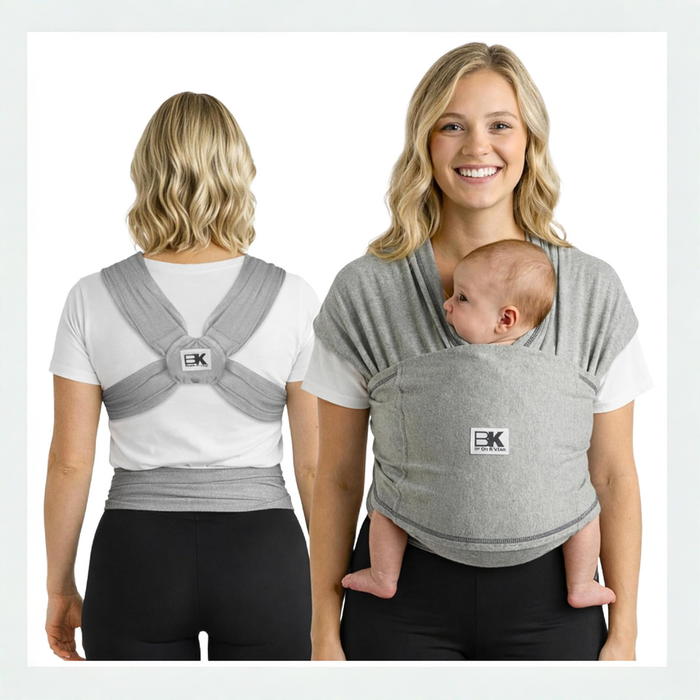 Shop Baby K'tan Baby Carrier, Heather Gray, Medium, Original at GoodBuy Gear
