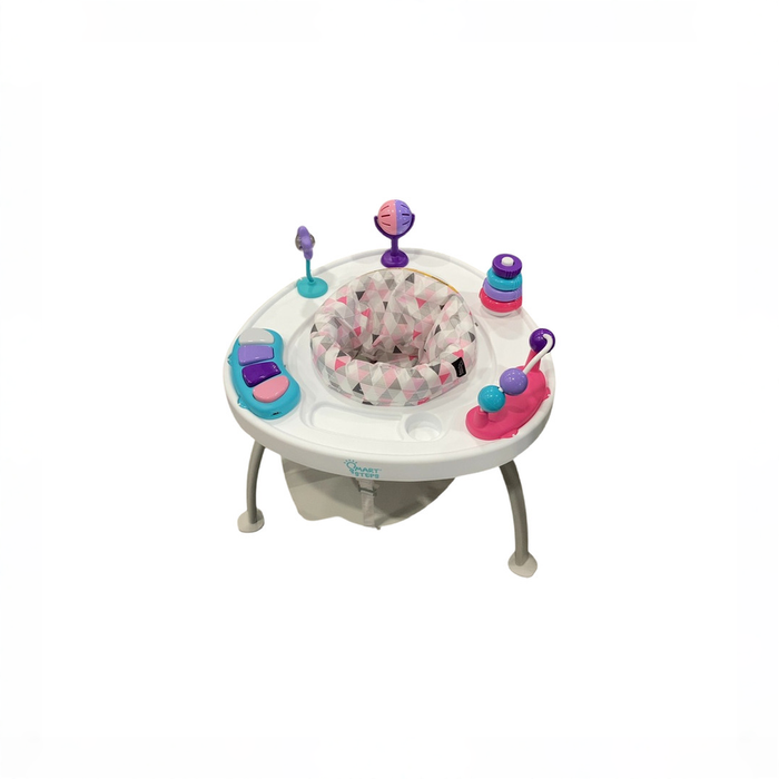 Shop Smart Steps Bounce N' Play 3-in-1 Activity Center, Harmony Pink at GoodBuy Gear