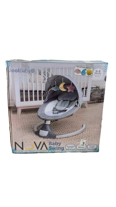 Shop Jool Nova Baby Swing, Gray at GoodBuy Gear