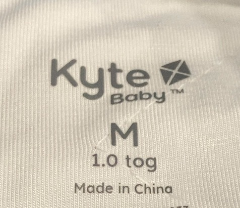 Shop Kyte Baby Sleep Bag TOG 1.0, Slate, Medium(18-30 pounds) at GoodBuy Gear