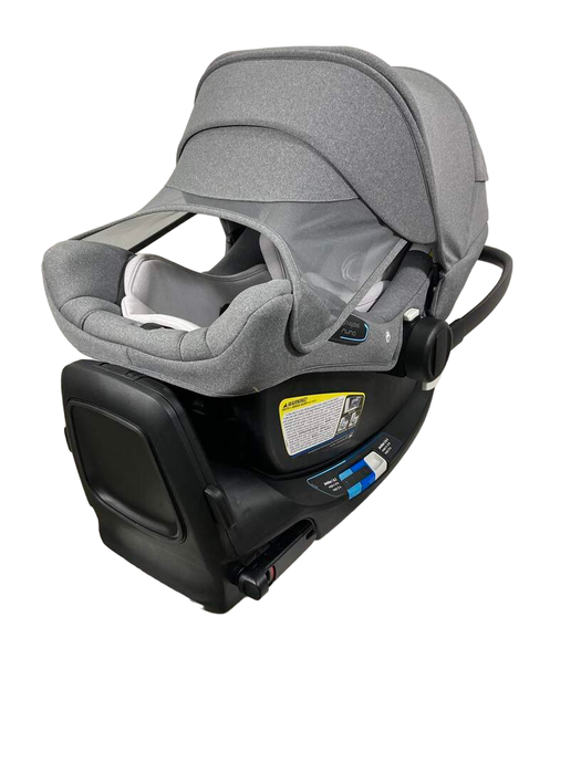 used Bugaboo Turtle Air By Nuna Car Seat, 2021, Grey Melange