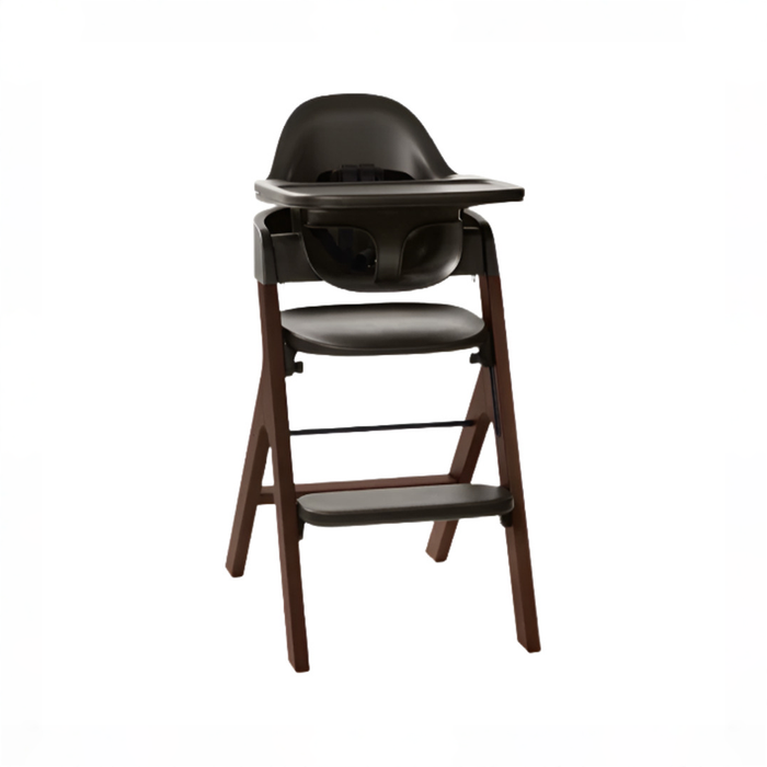 Shop Mockingbird High Chair, Charcoal Black, Espresso Beech at GoodBuy Gear