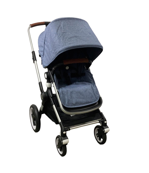 Bugaboo Lynx Stroller, 2022, Aluminum, Blue Melange