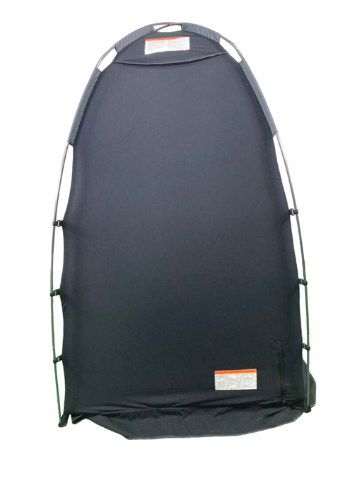 secondhand SlumberPod 3.0 Sleep Canopy, Black with Gray Accents