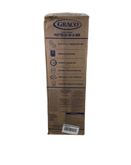 Shop Graco Premium Foam Crib And Toddler Bed Mattress, White at GoodBuy Gear