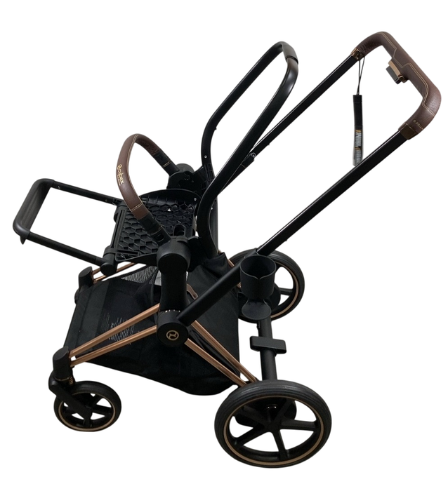 Shop Cybex E-PRIAM Stroller Frame Only, 2019, Rosegold, without Battery at GoodBuy Gear