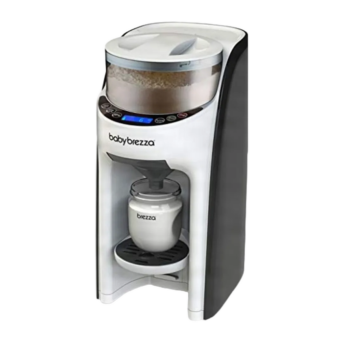 Shop Baby Brezza Formula Pro Advanced Baby Formula Dispenser, White on Black at GoodBuy Gear