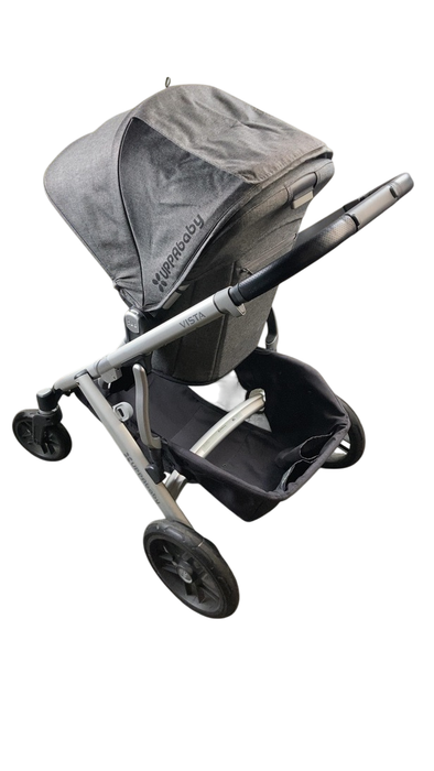 Shop UPPAbaby VISTA Stroller, 2018, Jordan (Grey Melange) at GoodBuy Gear