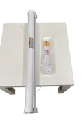 Shop Perma Child Safety Indoor/Outdoor Retractable Baby Gate, 33"x71", White at GoodBuy Gear