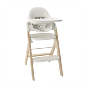 Shop Mockingbird High Chair, Natural Beech, White at GoodBuy Gear
