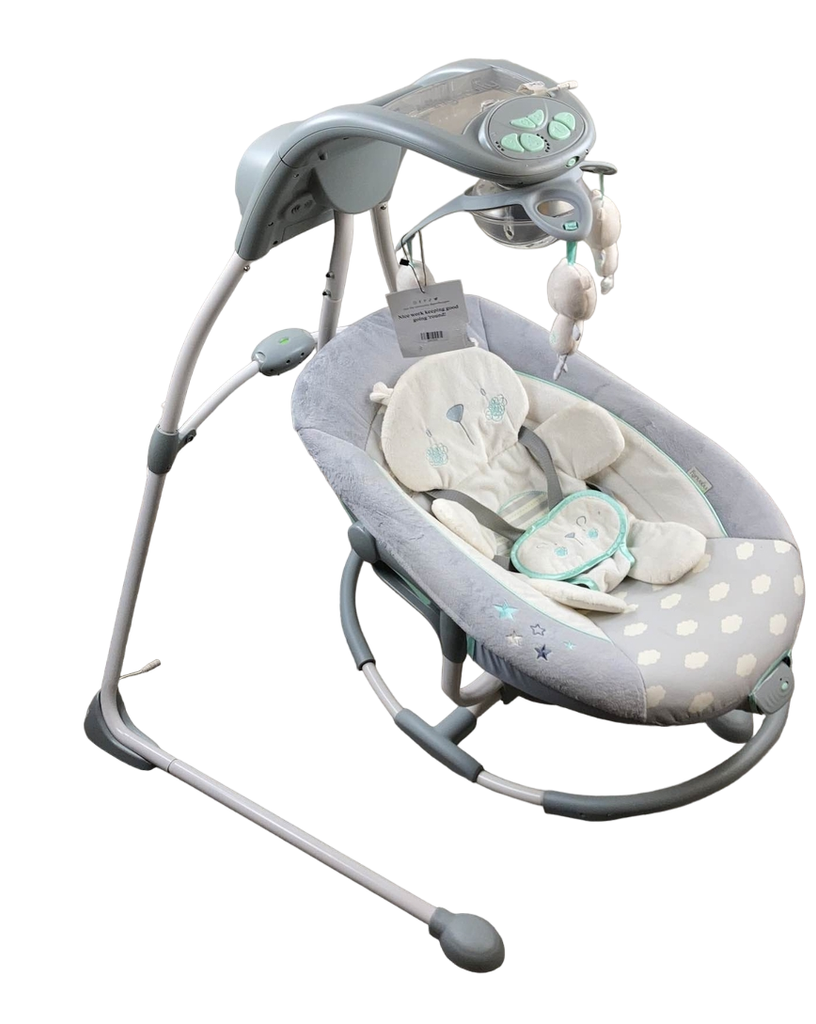 Ingenuity InLighten 2-in-1 Baby Swing And Rocker