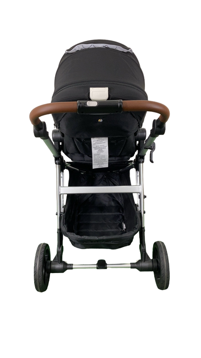 Shop Mockingbird Single 2.0 Stroller, 2024, Black, Silver With Penny Leather, Windowpane at GoodBuy Gear