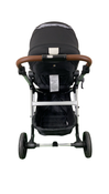 Shop Mockingbird Single 2.0 Stroller, 2024, Black, Silver With Penny Leather, Windowpane at GoodBuy Gear