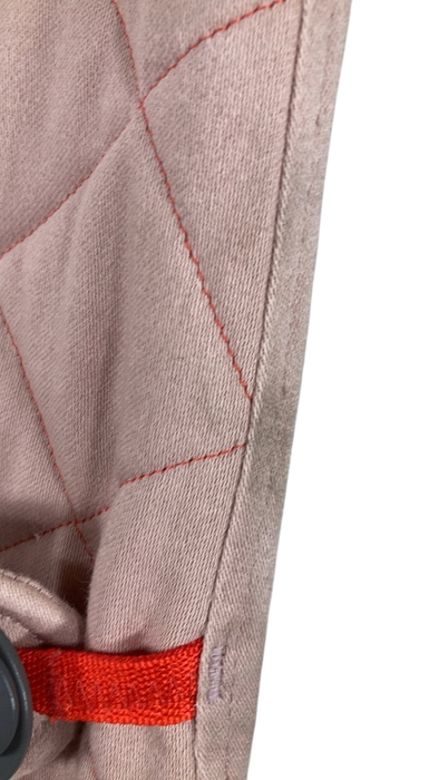 Shop BabyBjorn Bouncer Bliss, Dusty Pink Cotton Classic Quilt, Light Gray Frame at GoodBuy Gear