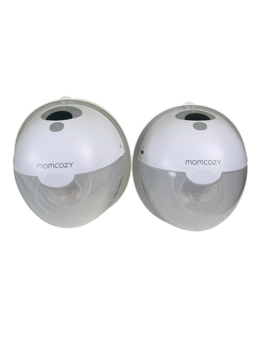 Shop Momcozy All-in-one M5 Double Wearable Breast Pump, Quill Grey at GoodBuy Gear