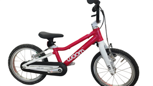 Shop Woom GO 2 Bike- 14”, Hot Pink at GoodBuy Gear