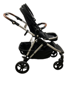 Shop Mockingbird Single to Double 2.0 Stroller, 2024, Black, Silver With Penny Leather, Windowpane at GoodBuy Gear